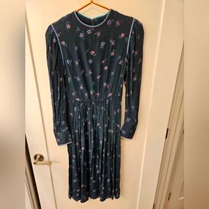 EUC - Vintage "Kathryn Conover original" Silk Dress - see measurements